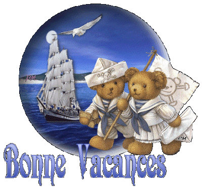 Bonnes vacances.